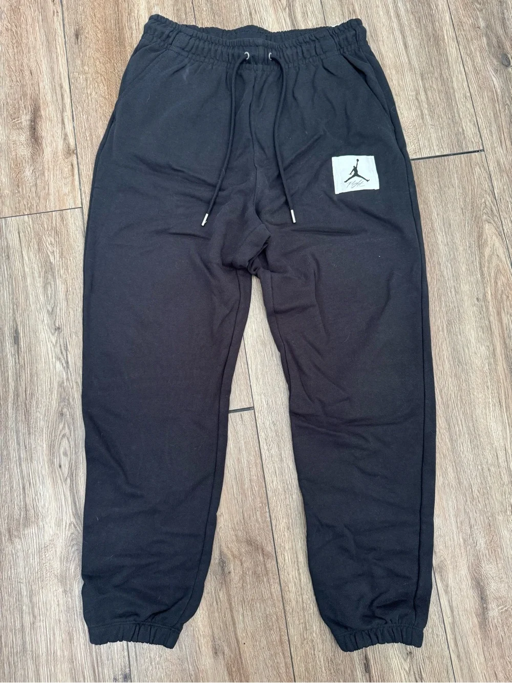 Jordan Men’s Black Joggers with Signature Jumpman Patch